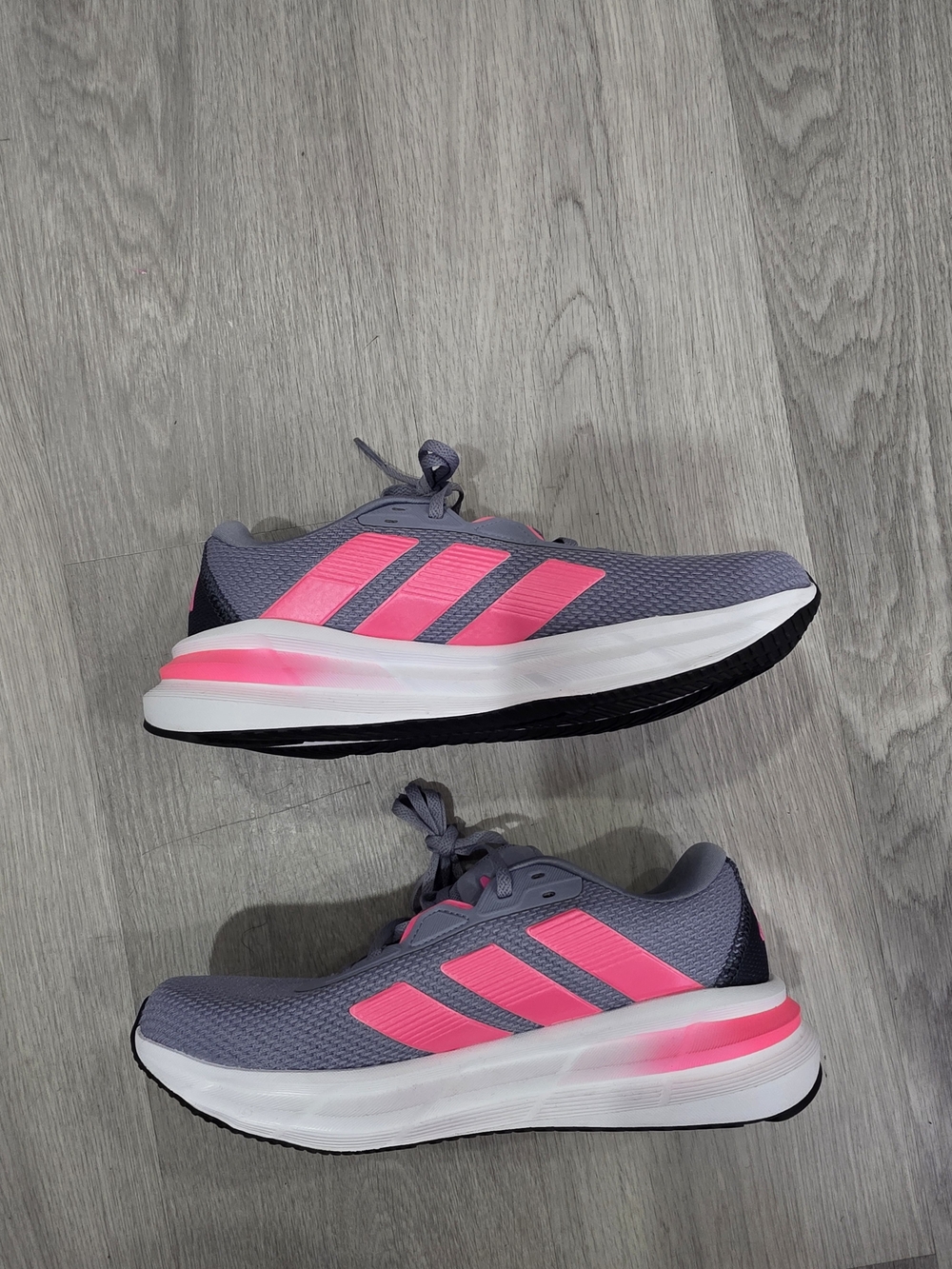 adidas Women's Grey & Pink Athletic Running Shoes